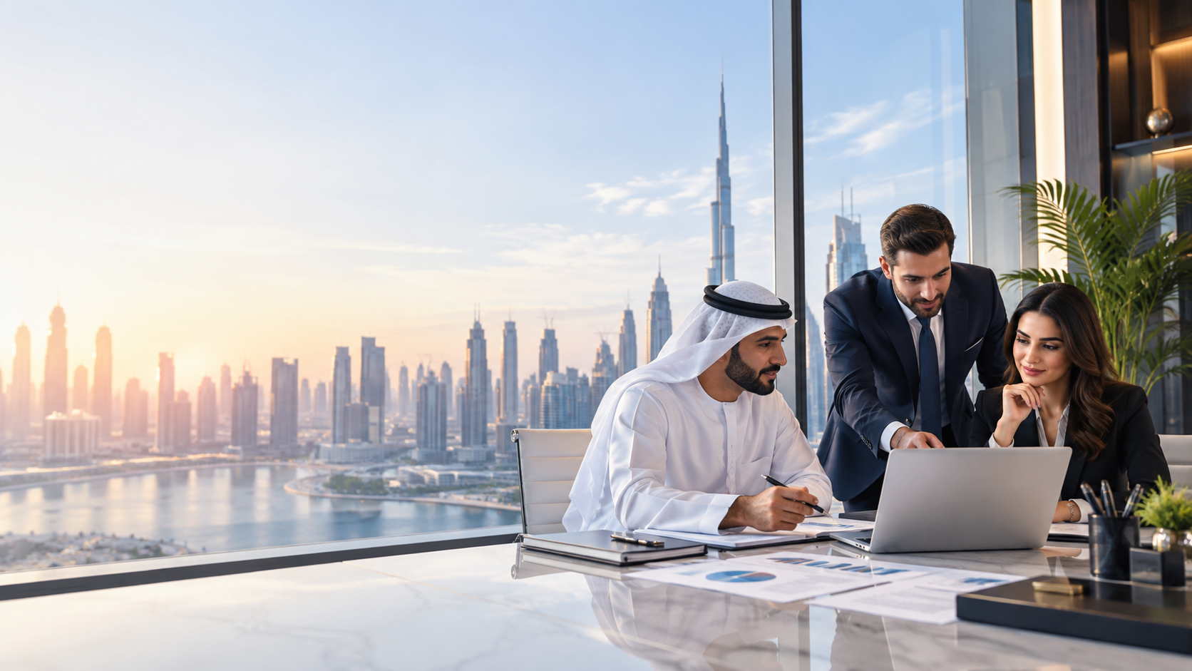 BCA team advising a client
